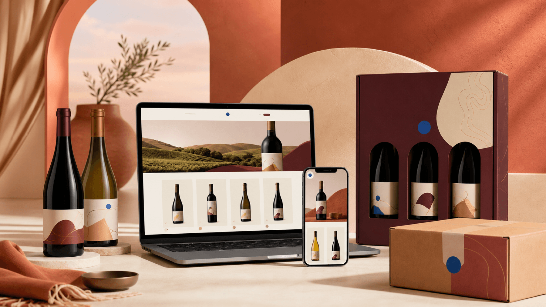 Ecommerce D2C de vinos con una experiencia de marca propia